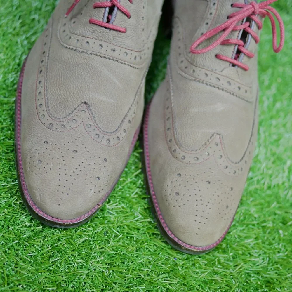 Cole Haan Gramercy Wingtip Oxfords - Men's Size 10.5